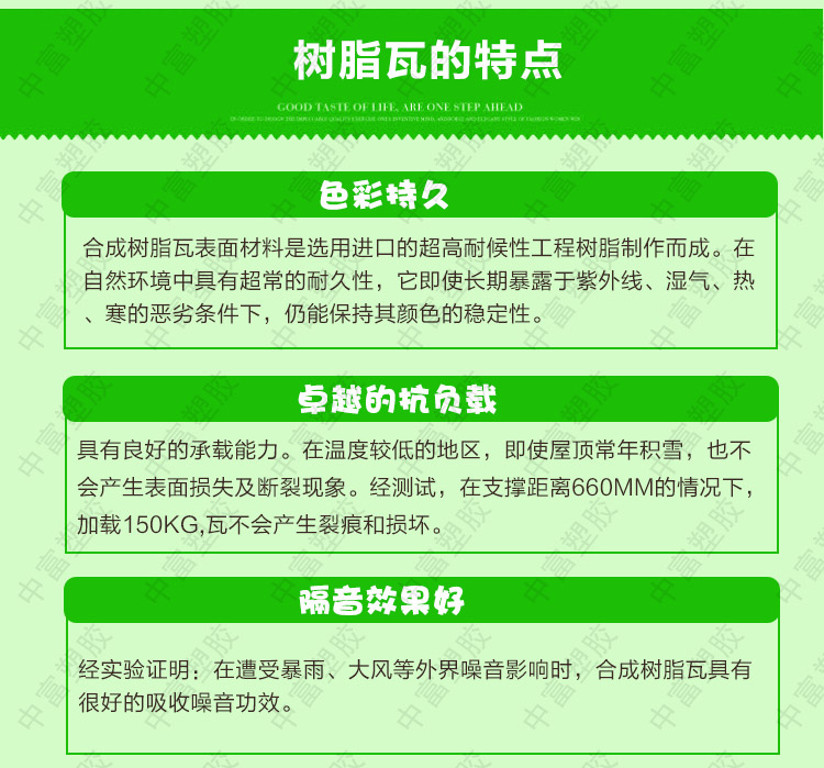 合成樹脂瓦優勢